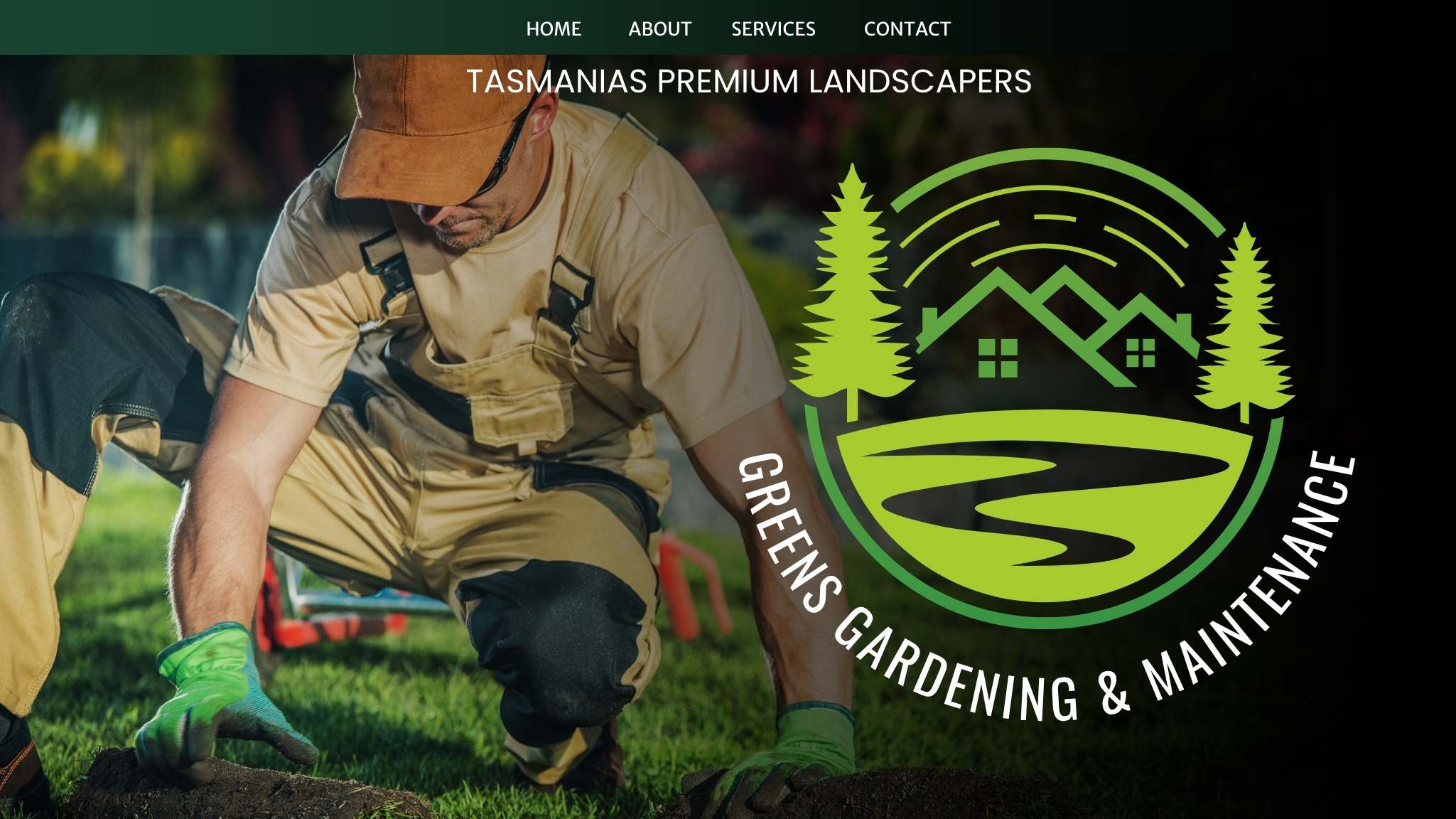 Greens Gardening website